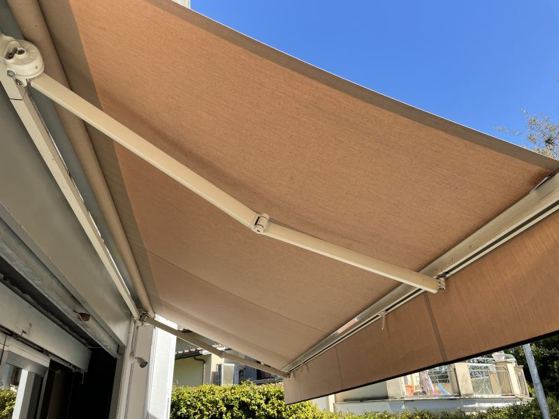 Retractable Fabric Awning